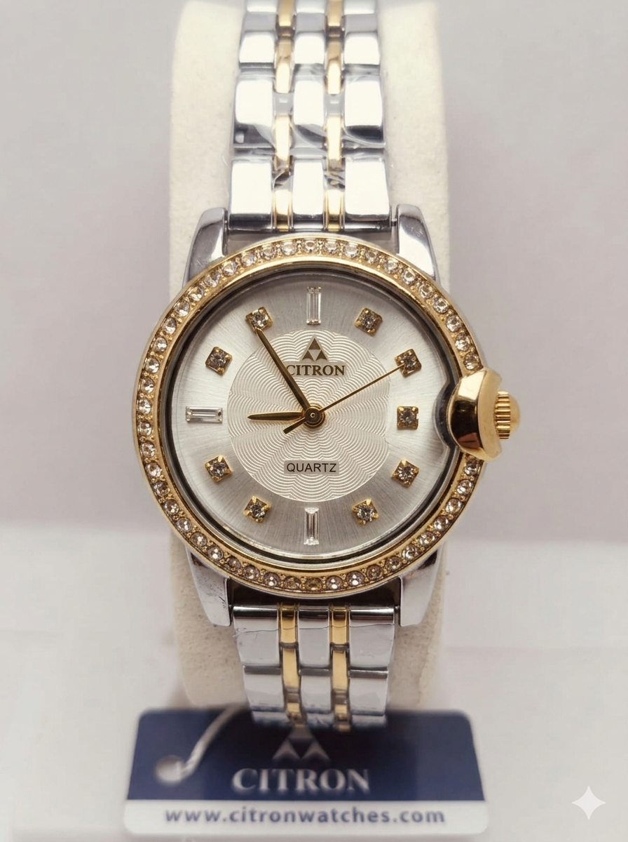 CITRON Crystal Bezel Women’s Watch