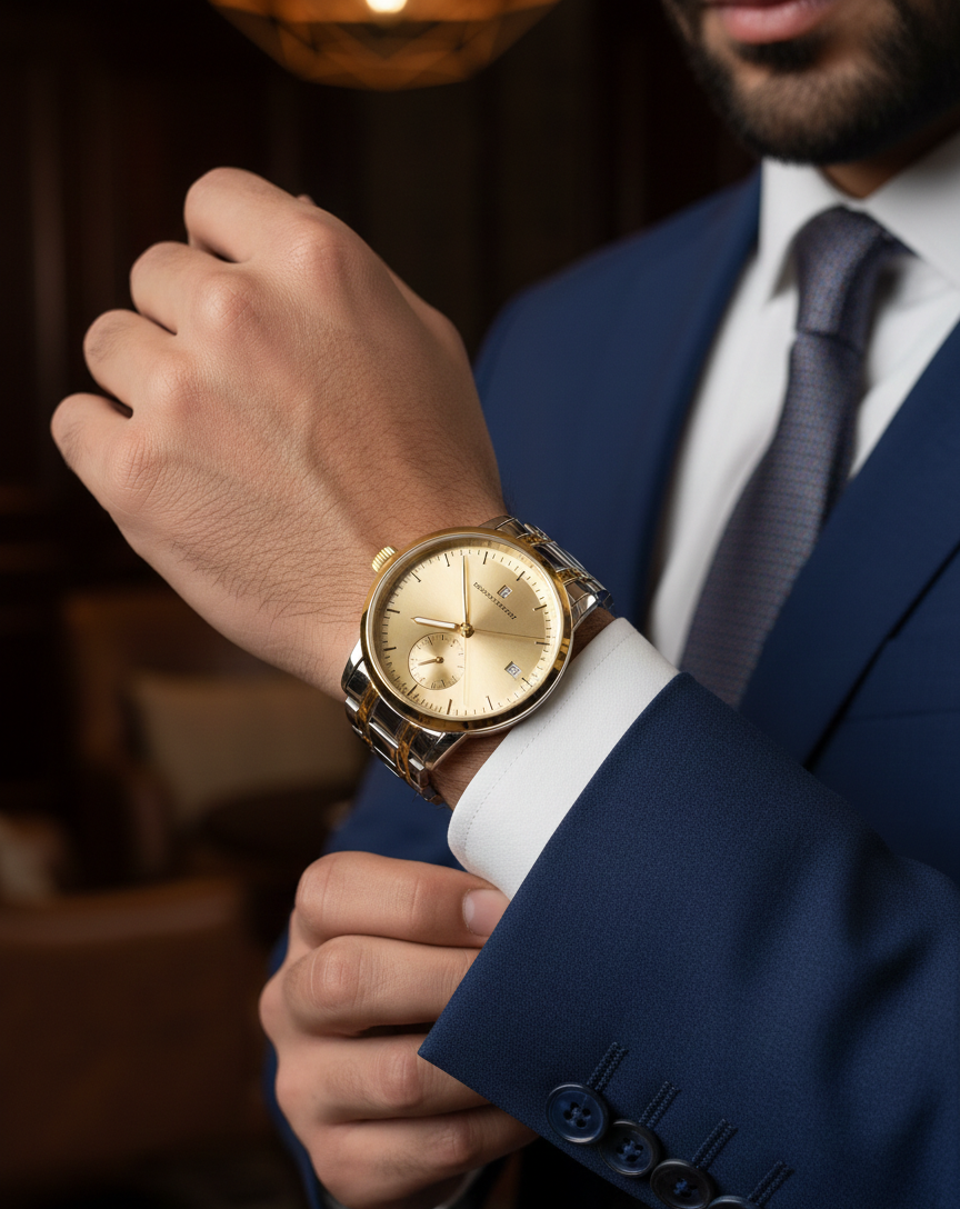 Success Way Two Tone Men’s Watch
