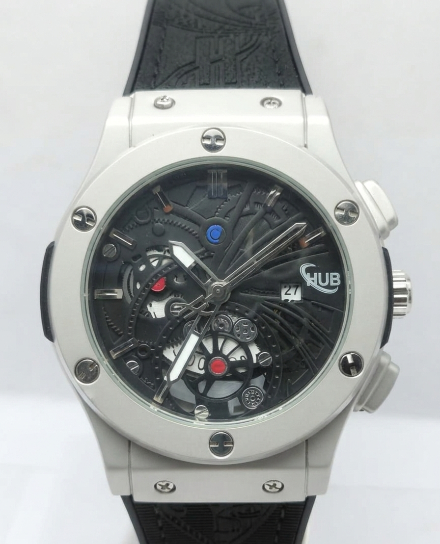 HUB Skeleton Sports Watch