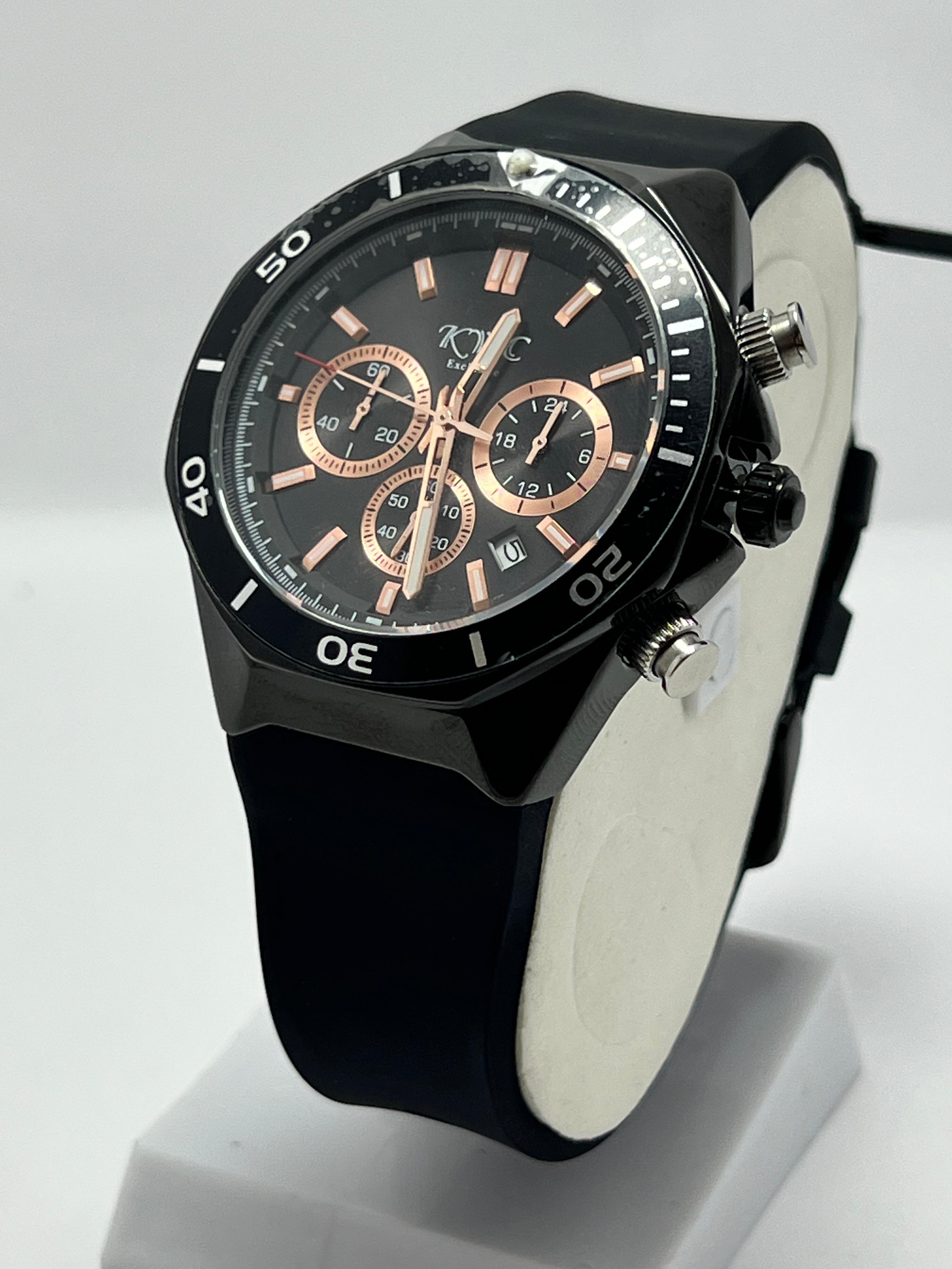 KWC Chronograph Rose Gold Wrist Watch