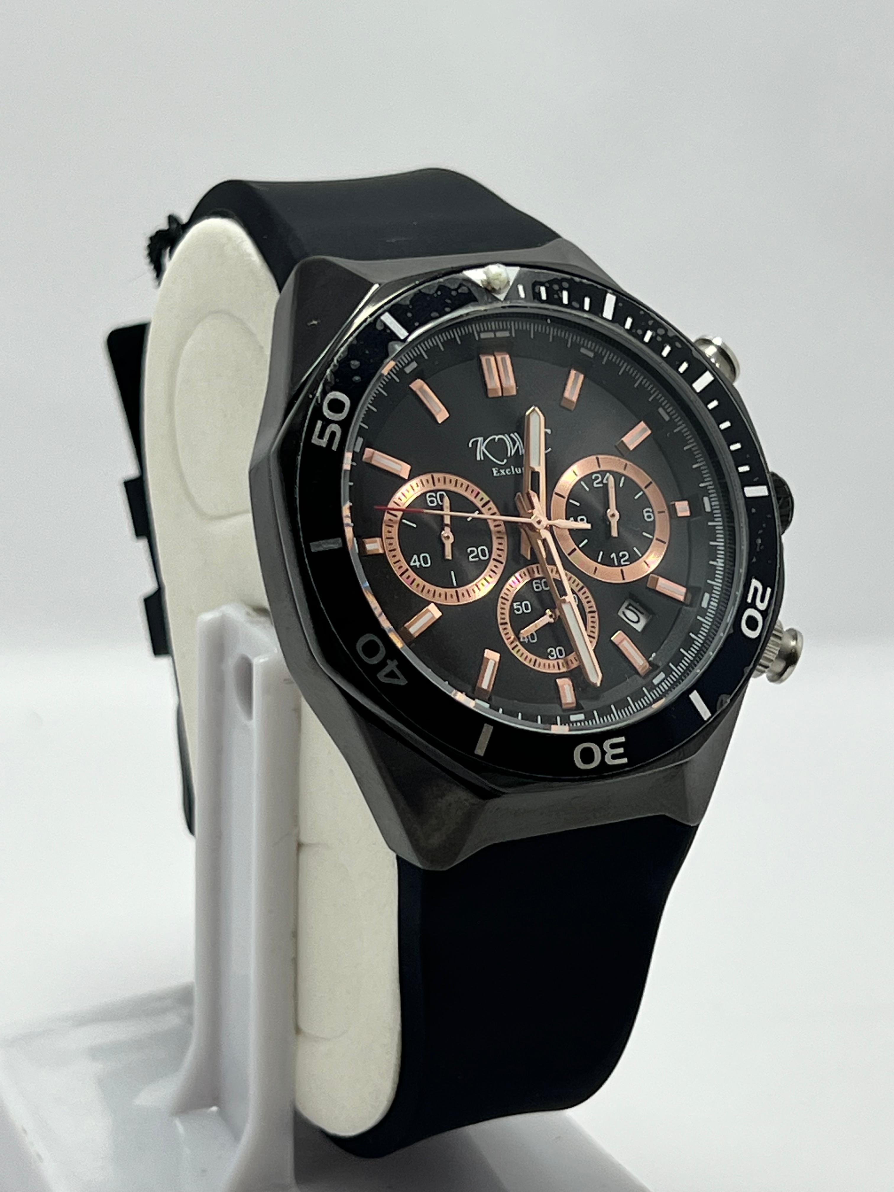 KWC Chronograph Rose Gold Wrist Watch