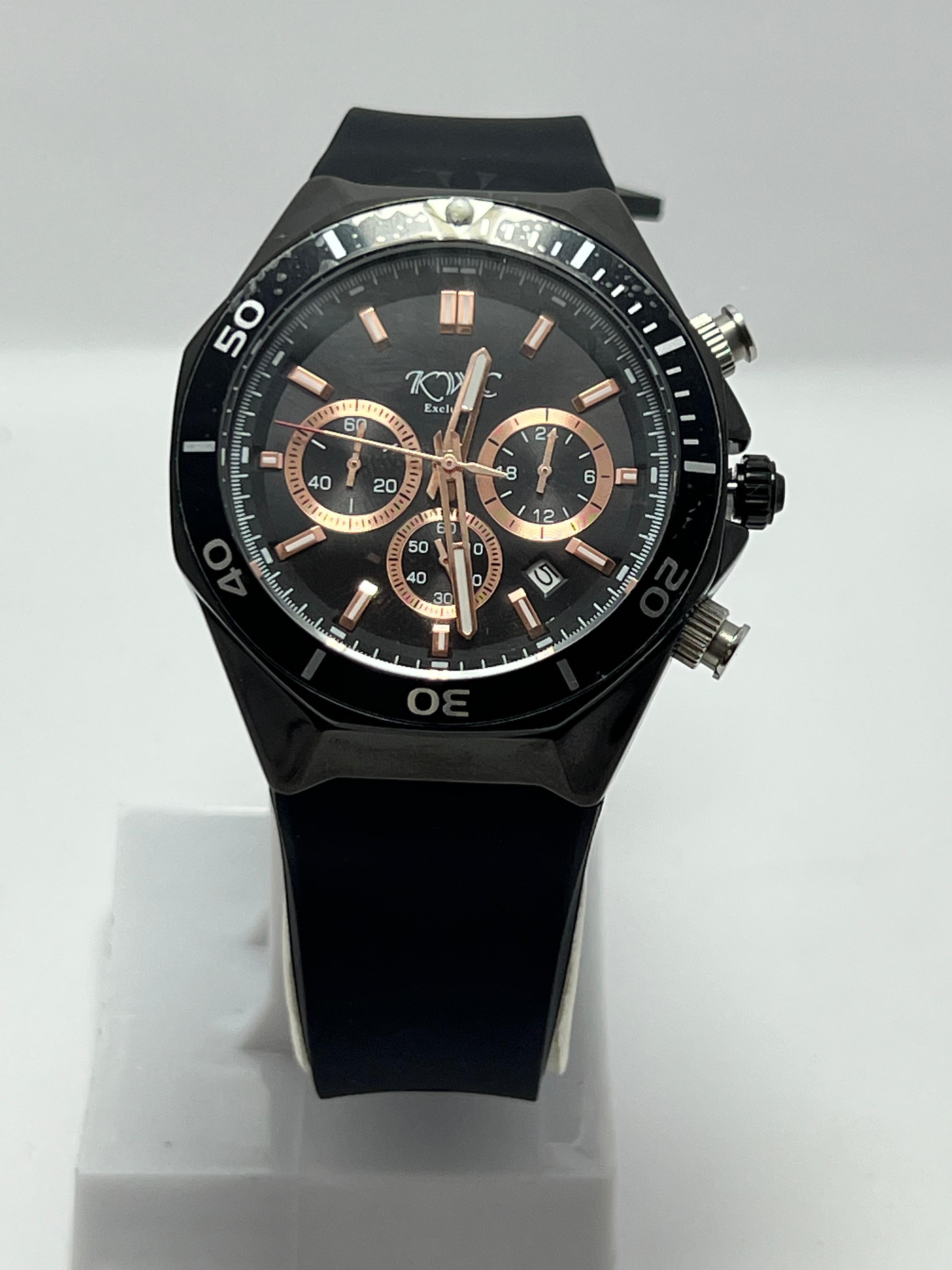 KWC Chronograph Rose Gold Wrist Watch